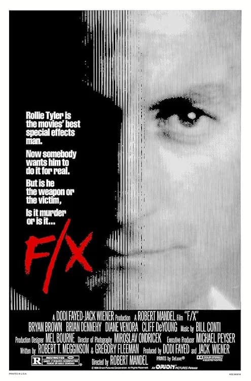 F/X film posteri