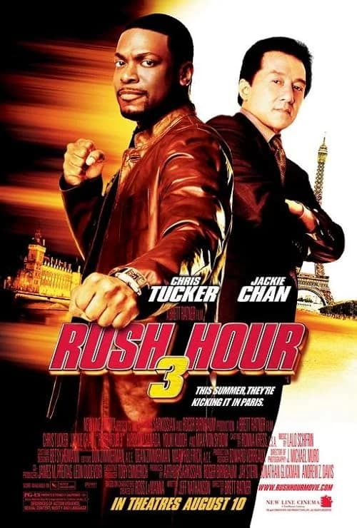 Rush Hour 3 film posteri