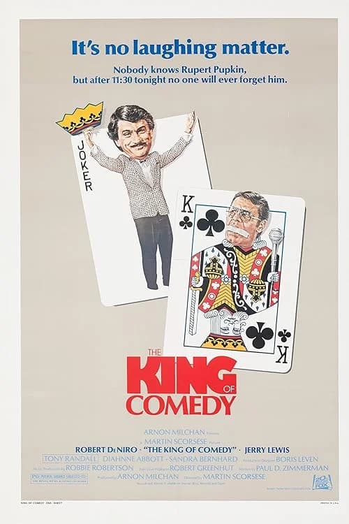 The King of Comedy film posteri